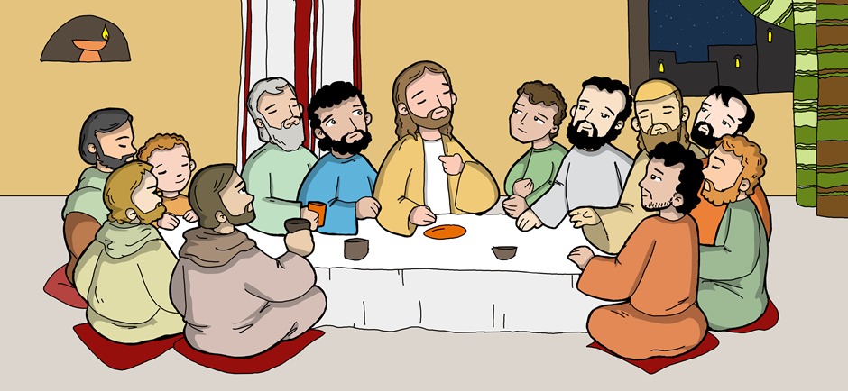 The Last Supper: "Do not let your hearts be troubled"